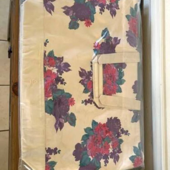 Soft Surroundings Floral Canvas Tote Bag - Picture 4 of 4